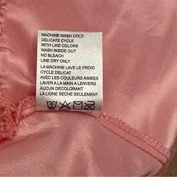 American Princess Pink Tulle Dress Sz 6 Floral Jacquard Jeweled Waist Fancy Gown - Picture 10 of 10